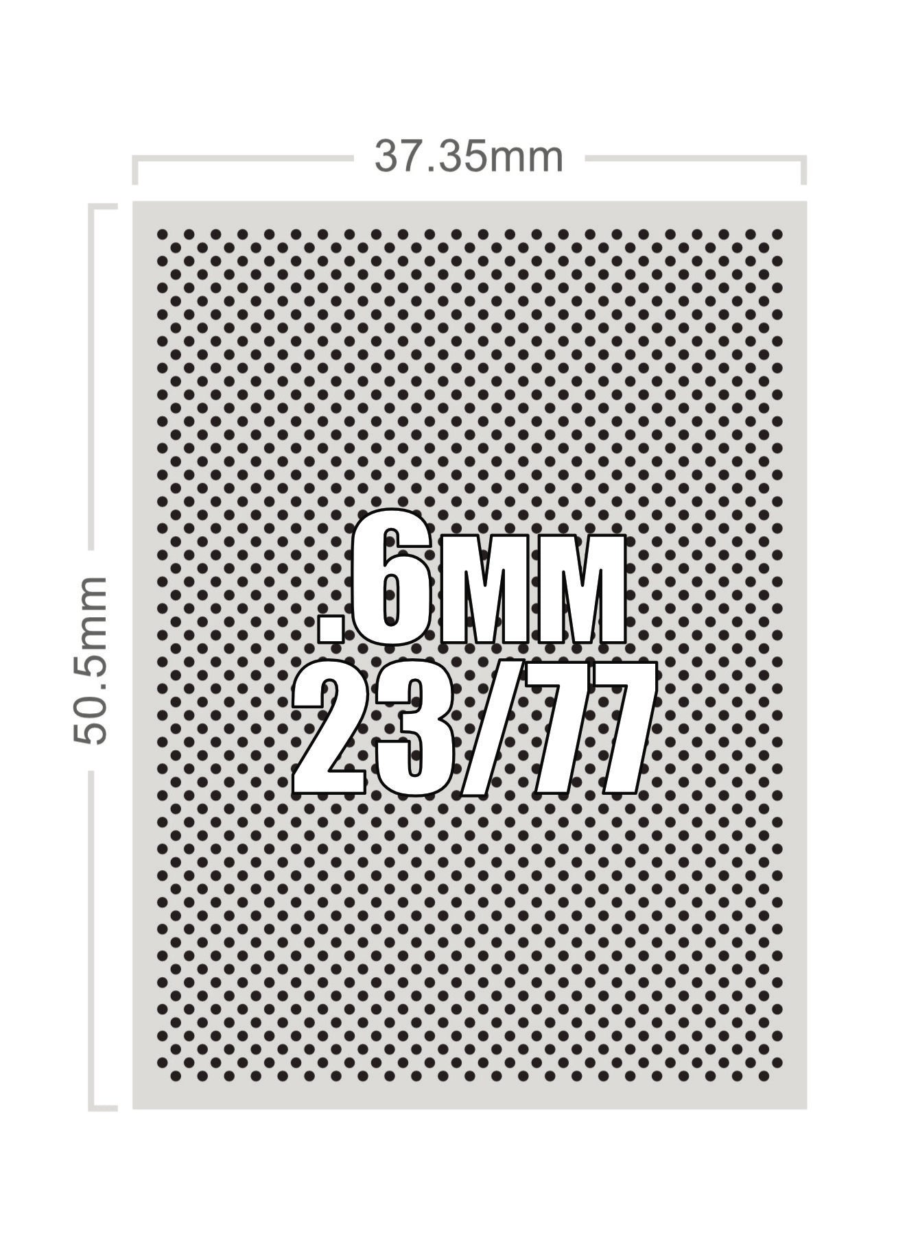 .6mm Dot : 23% / 77%