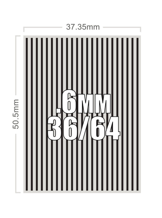 .6mm Line : 36% / 64%