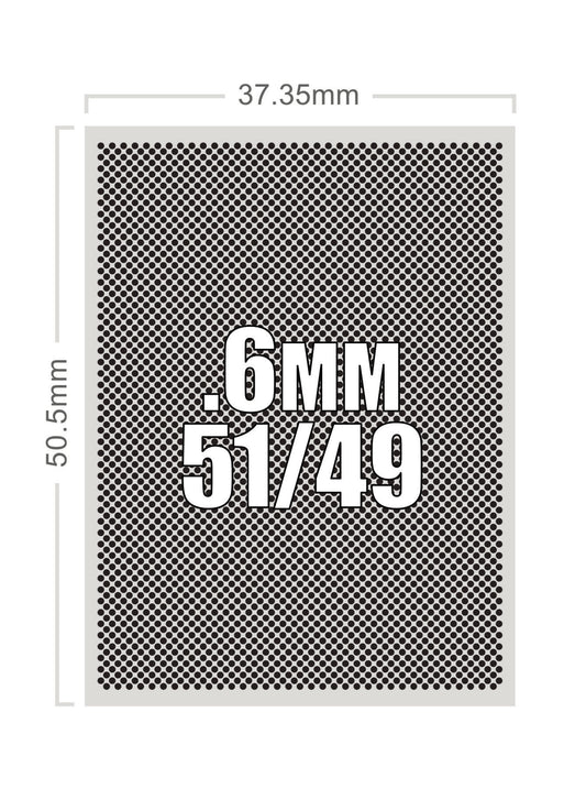 .6mm Dot : 51% / 49%