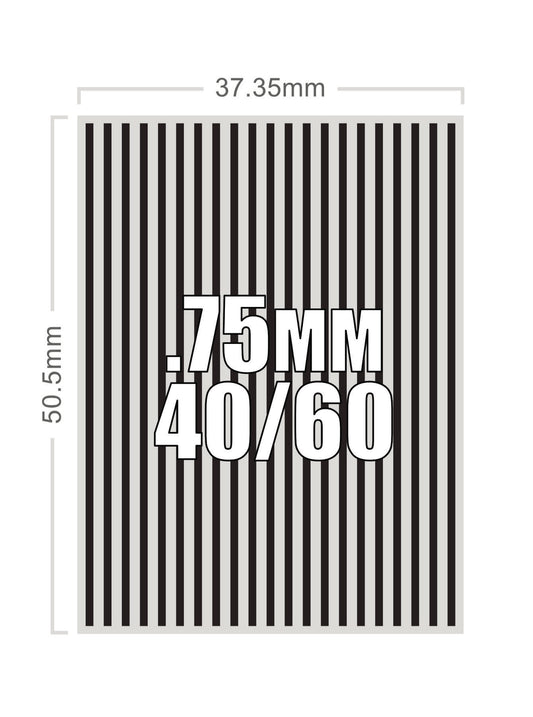 .75mm Line : 40% / 60%